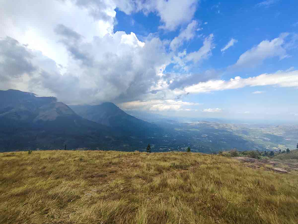 View toward NonPareil Estate from Hawagala summit