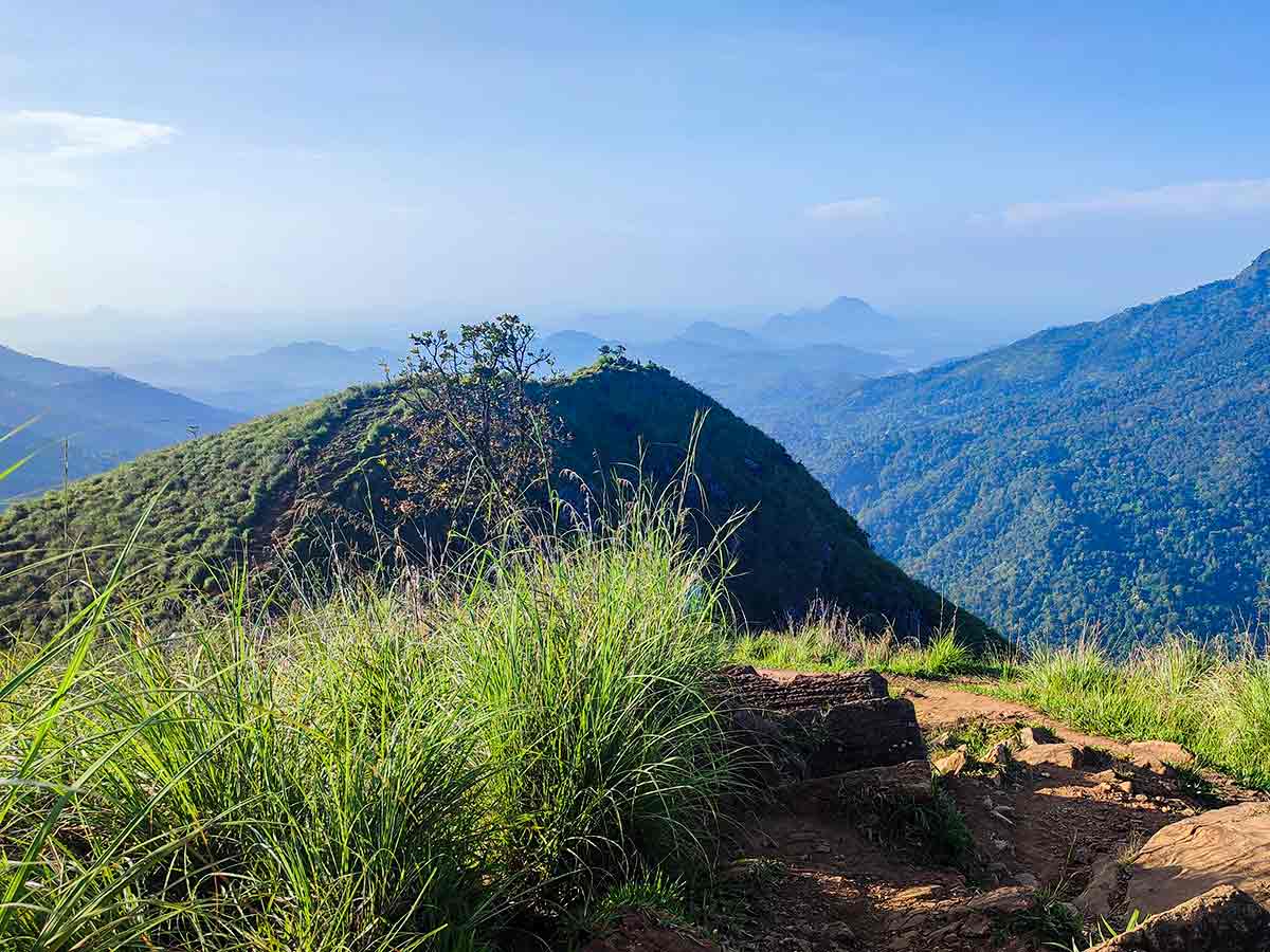 View of Ella Gap from Little Adam's Peak
